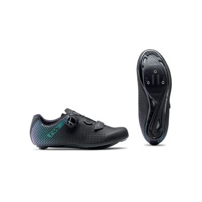 Buty rowerowe NORTHWAVE Core Plus 2 Wmn - czarny/niebieski