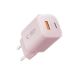 2. Ładowarka sieciowa Tech-Protect NCM33W 2-porty PD33W/QC3.0 - różowa
