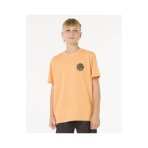 T-Shirt dziecięcy RIP CURL Wetsuit Icon Tee - Kids pomarańczowy