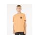 T-Shirt dziecięcy RIP CURL Wetsuit Icon Tee - Kids pomarańczowy