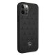 4. Etui Mercedes Leather Stars Pattern na iPhone 12 Pro Max - czarne