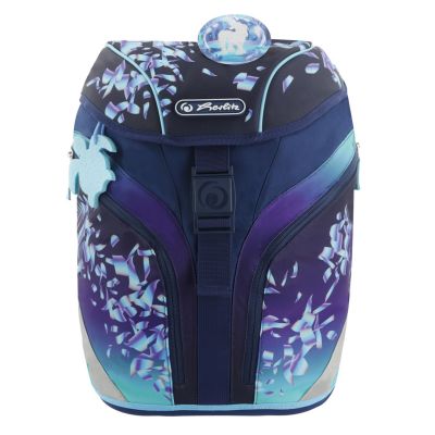 10. Herlitz SoftLight Plus Greenline Blue Ice zestaw do plecaka szkolnego Dziewczyna Poliester Niebieski, Granatowy (marynarski)