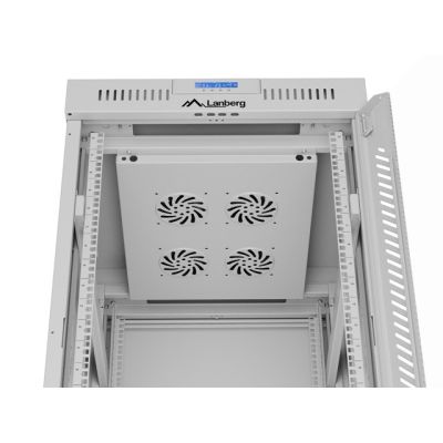 11. Lanberg FF01-6822-12SL stojak 22U Stojak wolnostojący Szary