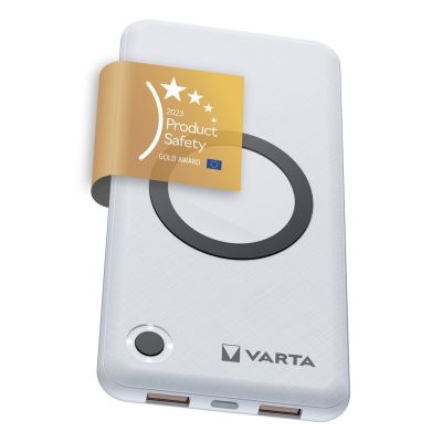 9. Varta 57913 Litowo-polimerowy (LiPo) 10000 mAh Bezprzewodowe ładowanie Biały