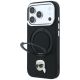 2. Etui Karl Lagerfeld with Ring Stand 360 Karl Head Pin MagSafe na iPhone 18 Pro / 17 Pro - czarne