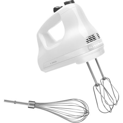 2. KitchenAid 5KHM5110EWH Mikser ręczny 85 W Biały