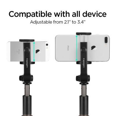 22. Selfie stick Spigen S540W Bluetooth z tripodem - czarny