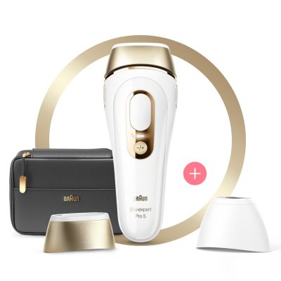 Braun Silk-expert Pro Silk·expert Pro 5 PL5140 Intensywne światło impulsowe (IPL) Złoto, Biały