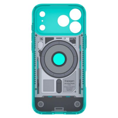 4. Etui Spigen Ultra Hybrid MagSafe na iPhone 18 Pro / 17 Pro - jasnoniebieskie