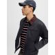 6. Jack&Jones kurtka pilotka JORNORREBRO WORKER JACKET 12282903 BLACK/CORDUROY C