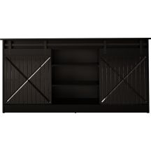 Komoda 160x80x35 GRANERO czarny/czarny poł