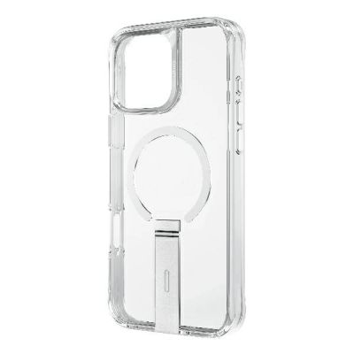 3. Etui UNIQ Eleva with Vertica Stand na iPhone 16 Pro - przezroczyste