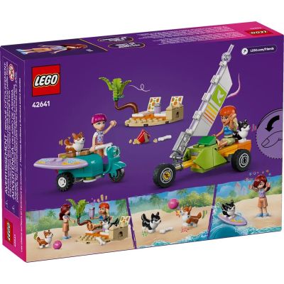 2. LEGO FRIENDS 42641 Przygoda z surfującymi psami i skuterem