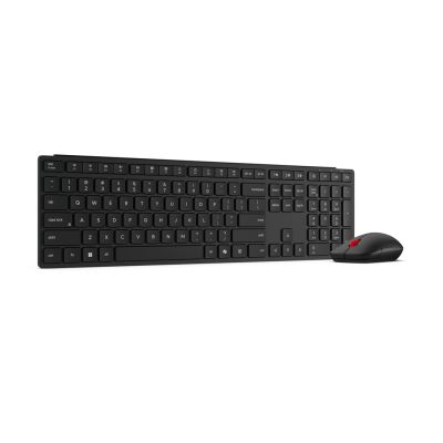 5. Lenovo 4X31S04848 klawiatura Dołączona myszka Biuro RF Wireless + Bluetooth Belgijski Czarny