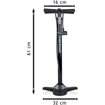 51. POMPKA WARSZTATOWO - ROWEROWA DUNLOP 174Psi Z MANOMETREM