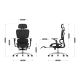 9. Fotel obrotowy Expert 4.6 Black
