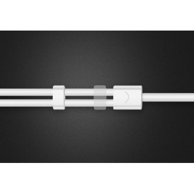 7. Ugreen kabel przewód rozdzielacz słuchawkowy 3,5 mm mini jack AUX mikrofon 20cm (mikrofon + wyjście stereo) srebrny (30619)