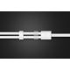 7. Ugreen kabel przewód rozdzielacz słuchawkowy 3,5 mm mini jack AUX mikrofon 20cm (mikrofon + wyjście stereo) srebrny (30619)