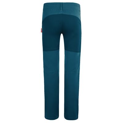 2. Spodnie trekkingowe dziecięce dla chłopca/dziewczynki Trollkids Kids Hammerfest Pants PRO Slim Fit petrol (857-156)