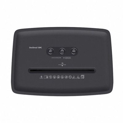 5. HP Niszczarka ONESHRED 10MC, mikrościnki, P-5, 10 kart., 20l, jasnoszara