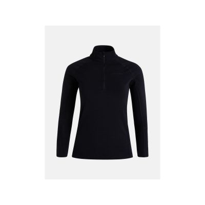 Koszulka termiczna Peak Performance W Magic Half Zip czarny