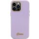 3. Etui Guess Glitter Glossy Script do iPhone 15 Pro Max - liliowe