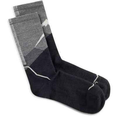 3. Skarpetki Buff MERINO LIGHTWEIGHT CREW SOCK LWC1 GRAPHITE L