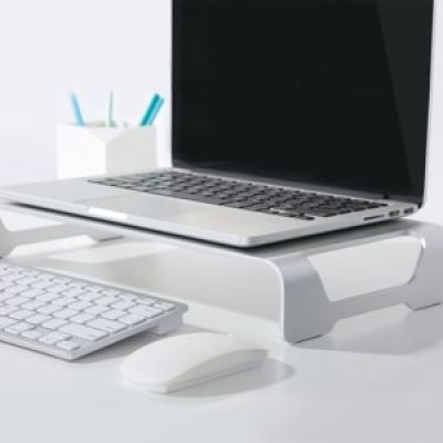5. LogiLink BP0033 stojak na laptop Podstawka na notebooka Srebrny