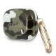 3. Etui Guess Camo Collection na AirPods Pro - zielone