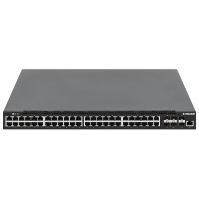 3. Intellinet 562041 przełącznik sieciowy Zarządzany L3 Gigabit Ethernet (10/100/1000) Obsługa PoE Czarny