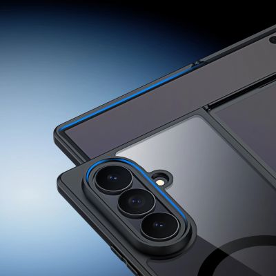 10. Etui Dux Ducis Aimo Mag na Samsung Galaxy Z Fold 8 kompatybilne z MagSafe - czarne