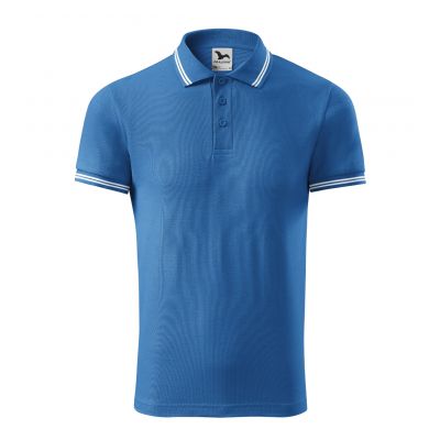 3. Koszulka polo Malfini Urban M MLI-21914 lazurowy