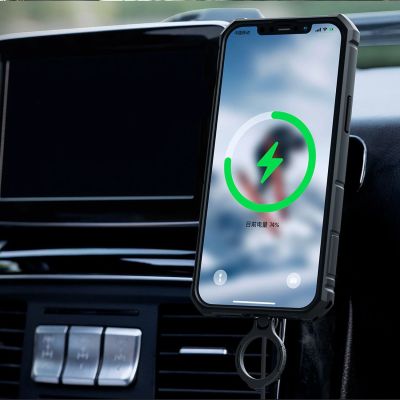 10. Nillkin CamShield Armor Pro Magnetic Case etui iPhone 14 Plus magnetyczny pokrowiec MagSafe z osłoną na aparat niebieskie