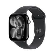 Apple Watch Series 11Â GPS + Cellular 46mm Space Grey Aluminium Case with Black Sport Band - S/M