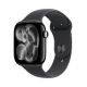 Apple Watch Series 11Â GPS + Cellular 46mm Space Grey Aluminium Case with Black Sport Band - S/M