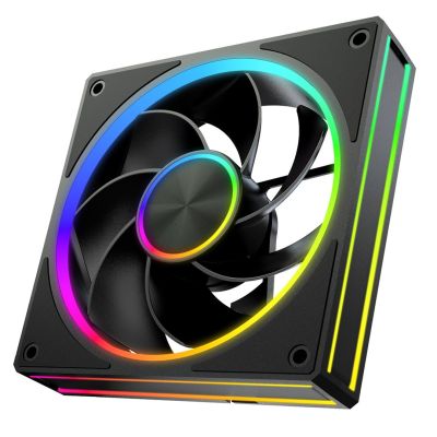 4. MODECOM VOLCANO LOOP 120 ARGB REVERSE FAN CZARNY