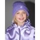 4. Czapka beanie odblaskowa dziewczęca 4F 4FJRAW25ACAPF0750-51S