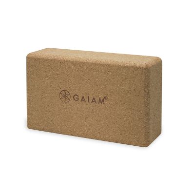 11. Kostka do jogi GAIAM z korka 52292