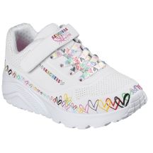 Skechers dziecięce sneakersy UNO LITE HEART CRAZE 314091L WMLT