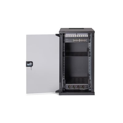 10. Digitus Zestaw sieciowy SOHO Pro, 254 mm (10") - 12U, 315 x 300 mm (szer. x gł.)
