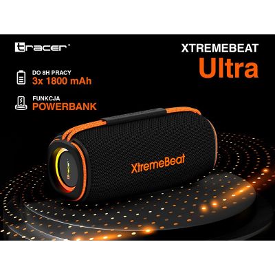 34. TRACER GŁOŚNIK TWS XTREMEBEAT ULTRA BLUETOOTH RGB