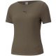 3. Koszulka Puma Her Ribbed Slim Tee Grape Leaf W 531917 44