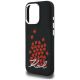 6. Etui Karl Lagerfeld Silicone Heart Sign Logo MagSafe na iPhone 16 Pro - czarne