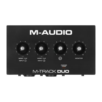 2. M-AUDIO M-Track DUO - Interfejs Audio USB