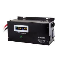 Zasilacz awaryjny naścienny KEMOT PROsinus-2200  przetwornica z czystym przebiegiem sinusoidalnym i funkcją ładowania  12V 230V 2200VA/1600W