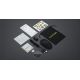 20. HATOR Quasar 3S Ultima 8K Wireless myszka Gaming Po prawej stronie RF Wireless + Bluetooth + USB Type-C Optyczny 30000 DPI