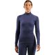 2. Bielizna termoaktywna z długim rękawem Odlo BL TOP turtle neck l/s ACTIVE WARM roz. S Niebieska