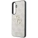 6. Etui Guess Leather 4G Metal Logo na Samsung Galaxy S26 FE - różowe