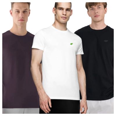 7. Koszulki 4F M 4FWSS25TTSHM3965-95S