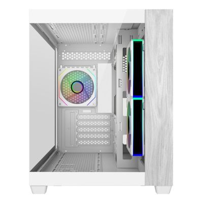 2. Cooler Master Elite 481 Wood Mini Tower Biały